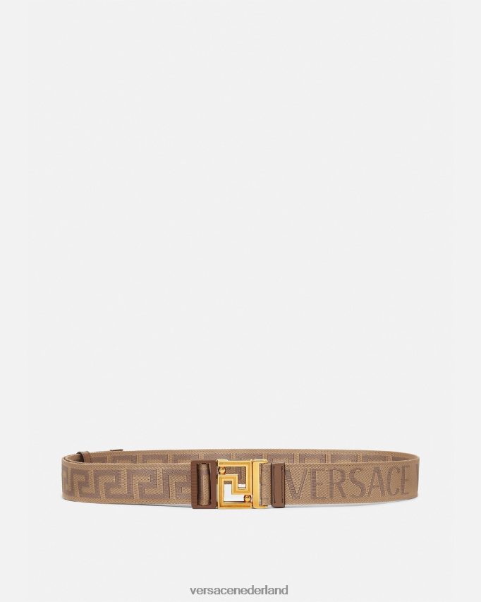 Versace volledig omkeerbare riem Heren bruin accessoires J2T4F41612