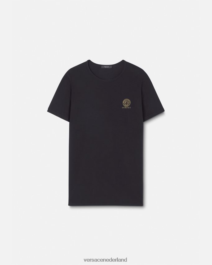 Versace Medusa ondershirt Heren zwart ondergoed en strandkleding J2T4F41732