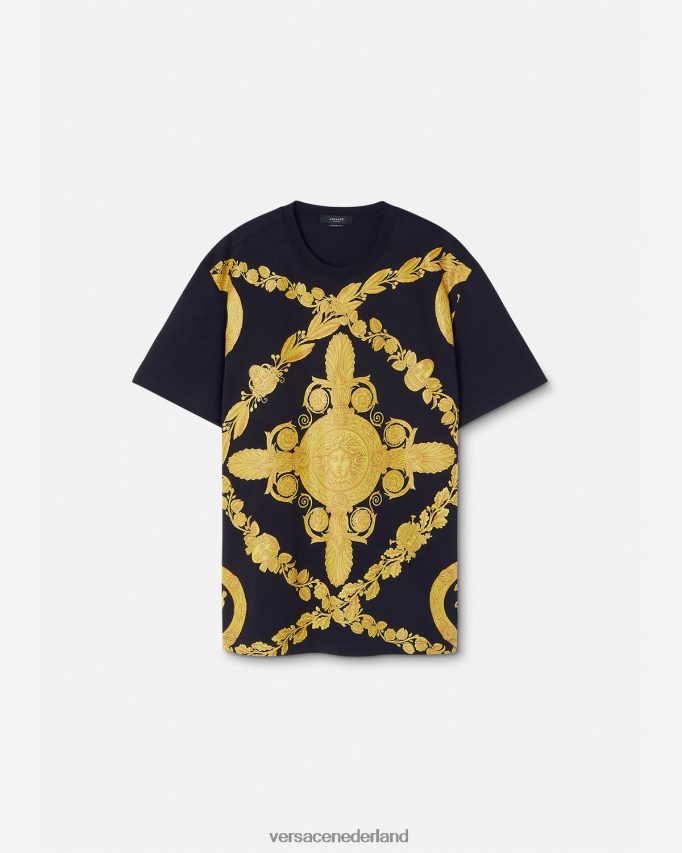 Versace Maschera barok t-shirt Heren afdrukken kleding J2T4F41388