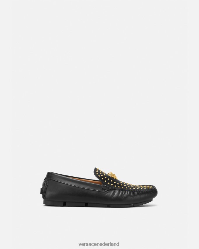 Versace la medusa-loafers Heren zwart schoen J2T4F41573