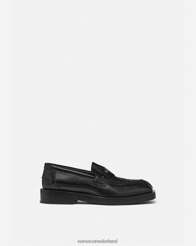 Versace vierkante loafers Heren zwart schoen J2T4F41577