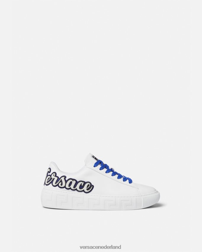 Versace varsity greca-trainers Heren één kleur schoen J2T4F41557