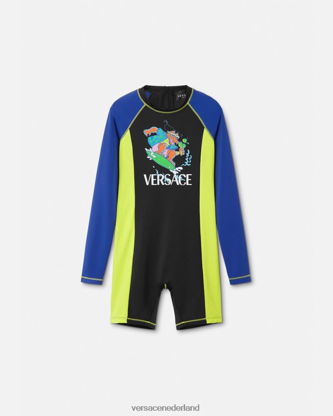 Versace zonwerend wetsuit kinderen veelkleurig kleding J2T4F42136