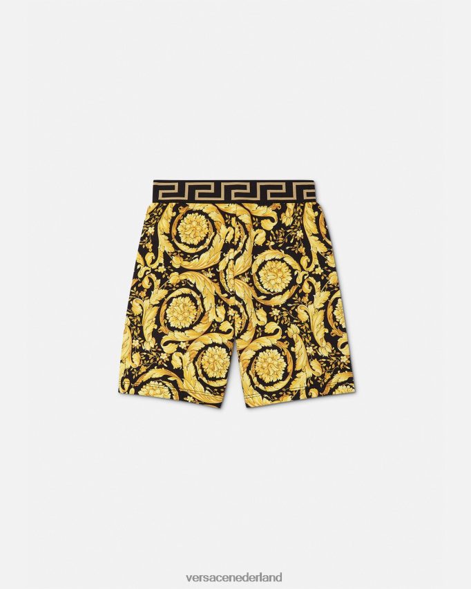 Versace barok korte broek kinderen afdrukken kleding J2T4F41956