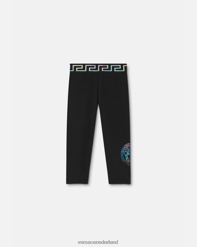 Versace Greca Medusa babylegging kinderen zwart en afdrukken kleding J2T4F41851