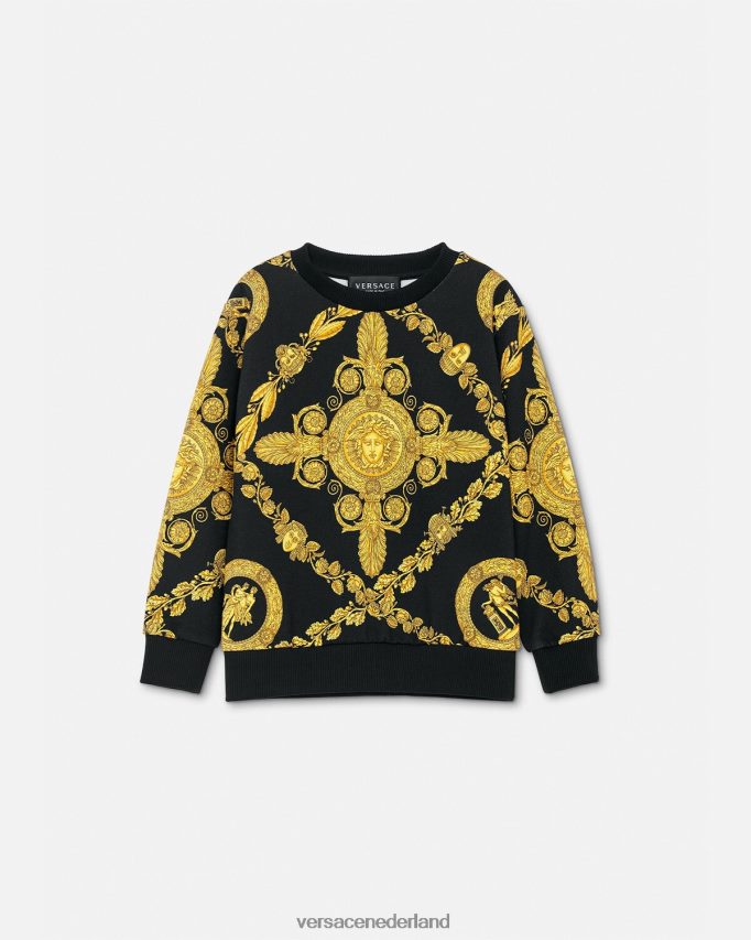 Versace Maschera barok sweatshirt kinderen afdrukken kleding J2T4F42125