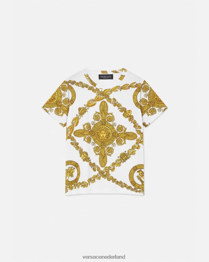 Versace Maschera barok t-shirt kinderen afdrukken kleding J2T4F42124