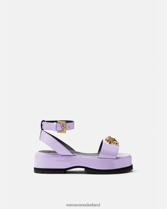 Versace la medusa platformsandalen kinderen lila schoen J2T4F42043