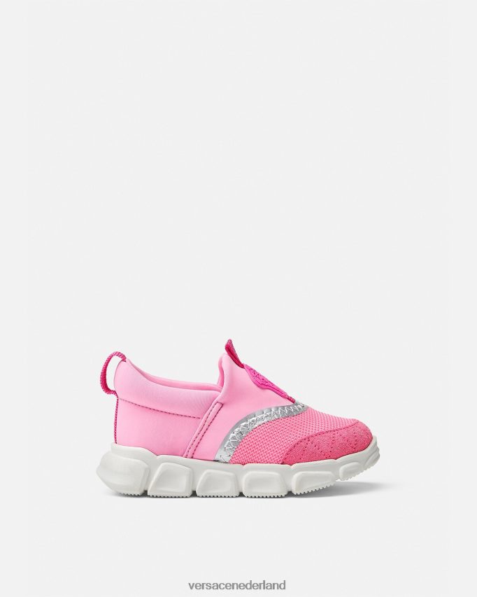 Versace Medusa babysneakers kinderen roze schoen J2T4F41878