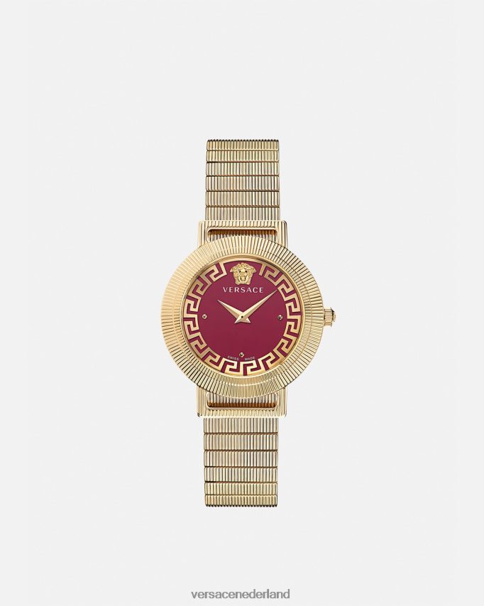 Versace Grieks chic horloge vrouwen pnul accessoires J2T4F4982