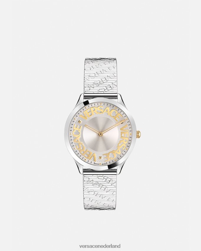 Versace logo halo-horloge vrouwen pnul accessoires J2T4F4969