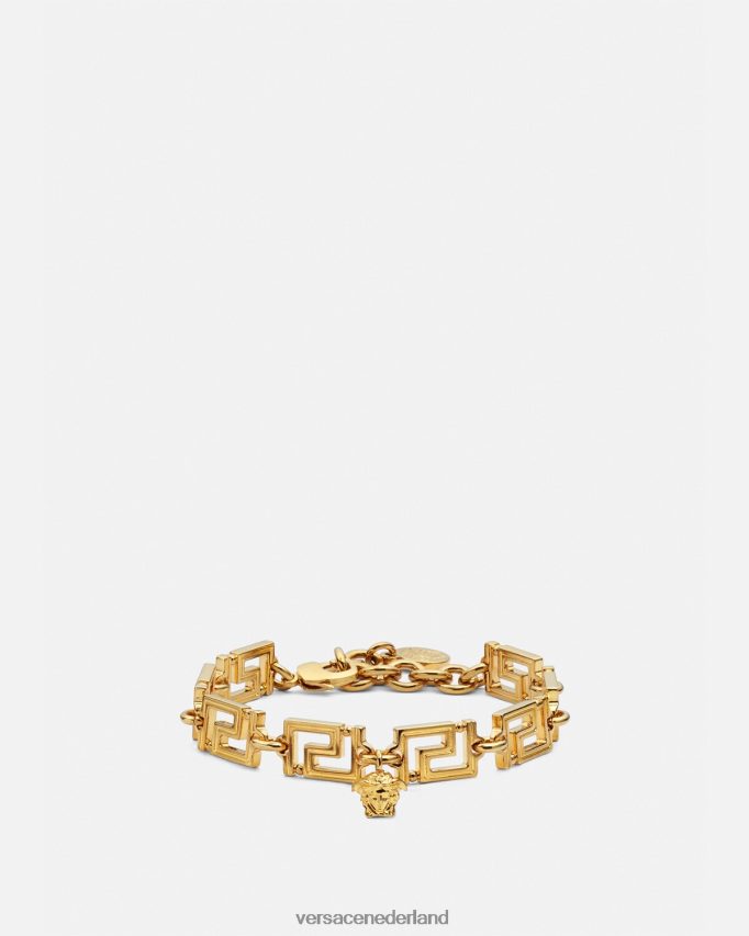 Versace Griekse armband vrouwen goud accessoires J2T4F4758