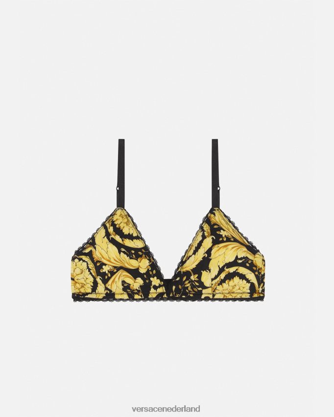 Versace Barocco triangelbralette vrouwen afdrukken ondergoed en strandkleding J2T4F41034