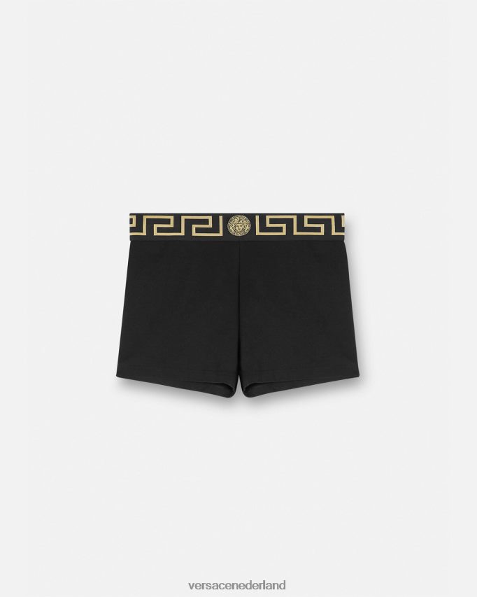 Versace Greca grensstammen vrouwen zwart ondergoed en strandkleding J2T4F41048