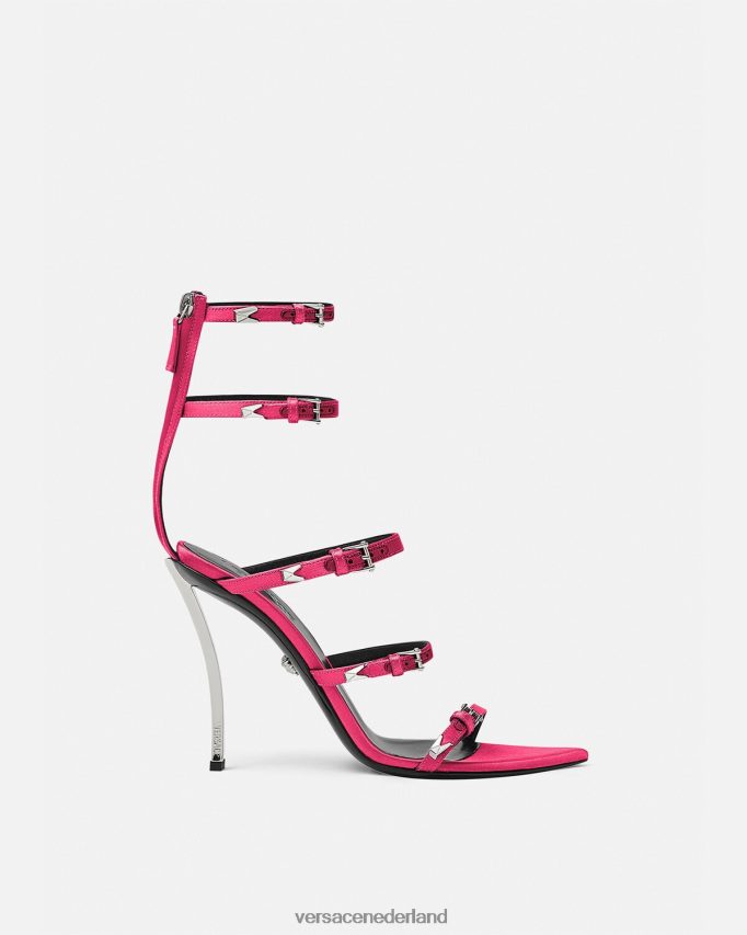 Versace Sandalen met puntige punt vrouwen fuchsia schoen J2T4F4397