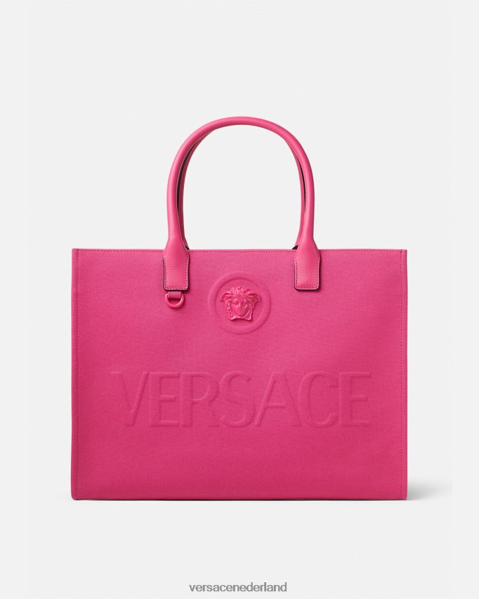 Versace la medusa grote draagtas vrouwen één kleur Tassen J2T4F4358