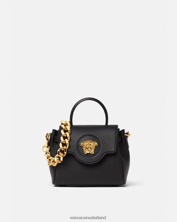 Versace la medusa kleine handtas vrouwen zwart Tassen J2T4F4334