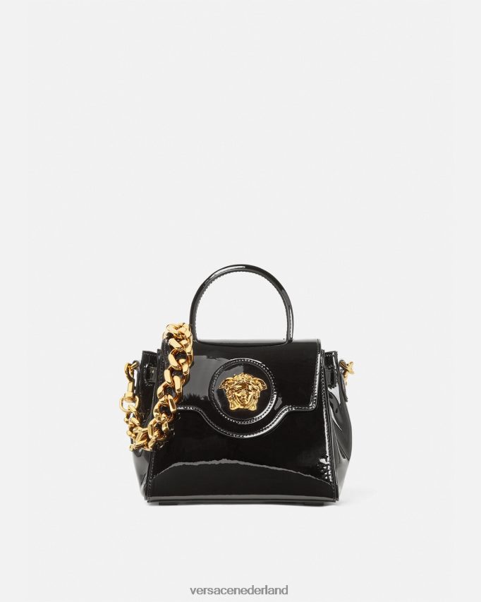 Versace la medusa kleine handtas vrouwen zwart Tassen J2T4F4361