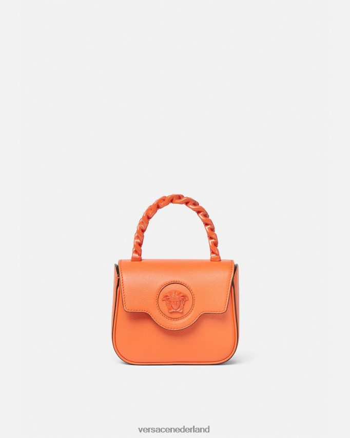 Versace la medusa mini-tasje vrouwen oranje Tassen J2T4F4356