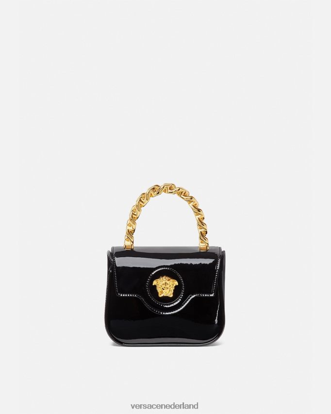 Versace la medusa mini-tasje vrouwen zwart Tassen J2T4F4311